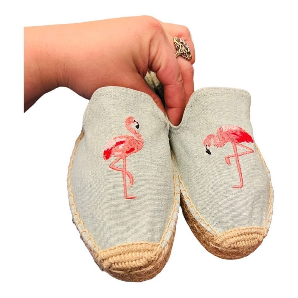 š„BOGOš„ SoludosāFlamingo Espadrilles size 6.5 but more like size 6. - Picture 2 of 10